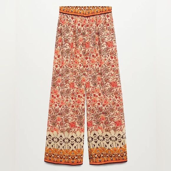 Mango Viscose Co-Ord Set Top and Pants New - Picture 2 of 14